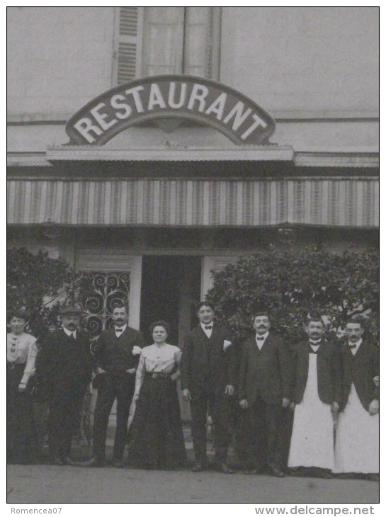 RESTAURANT - Grande Cuisine - Personnel Au Complet - Carte-photo à Situer - Vers 1910 - Cliché TOP ! - Restaurants