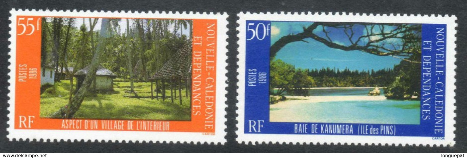 Nouvelle-Calédonie : Paysages Régionaux : Baie De Kamumera, Village De L'intérieur.- Tourisme - Nuevos