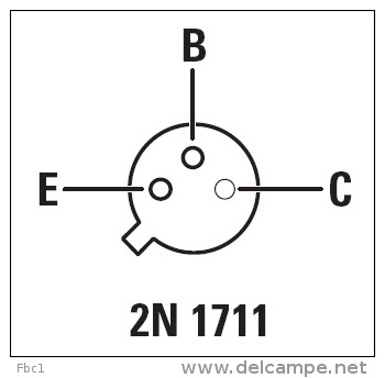 Trois Transistors 2N1711 (neufs) - Transistores