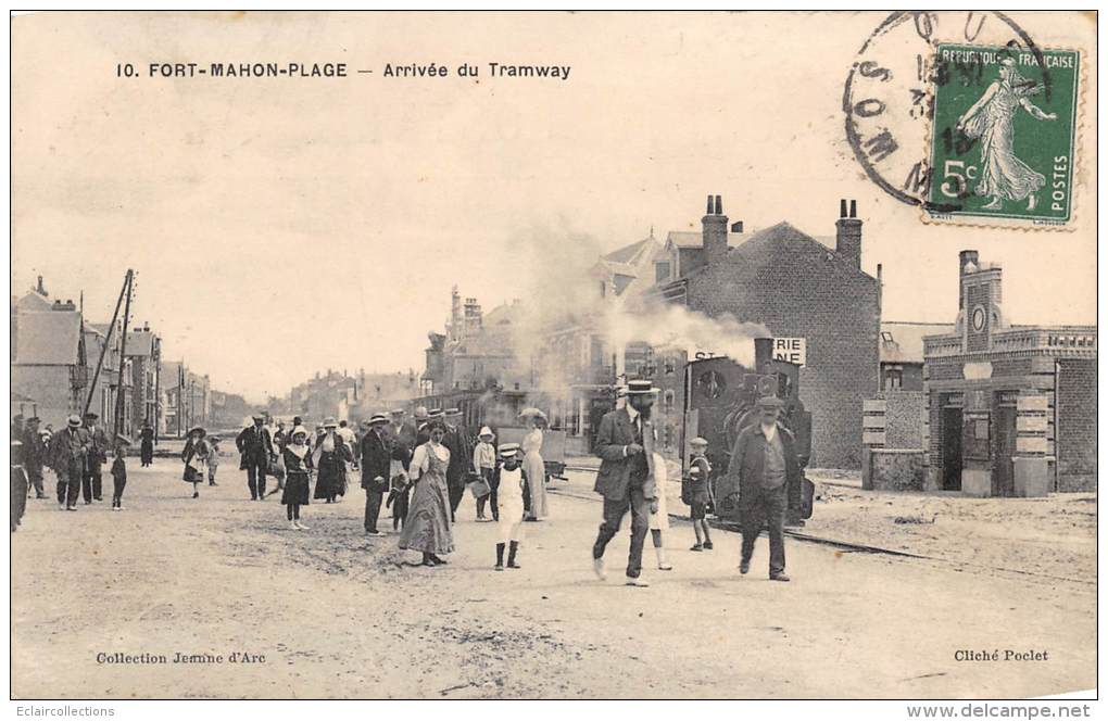 Fort Mahon     80       Arrêt Du Tramway - Fort Mahon