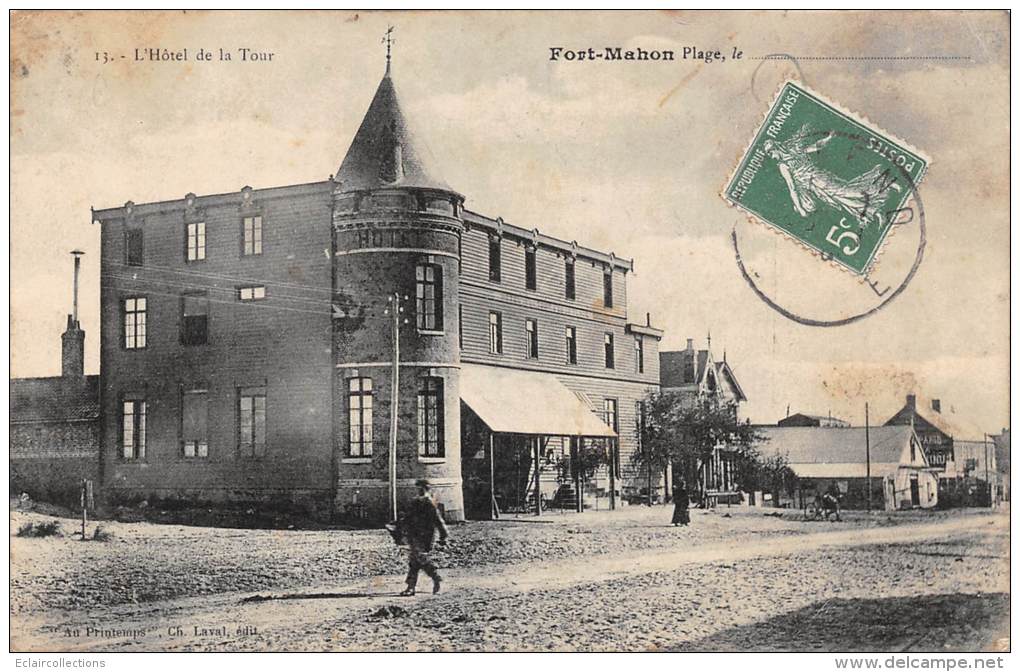Fort Mahon     80       La Plage Hôtel De La Tour - Fort Mahon