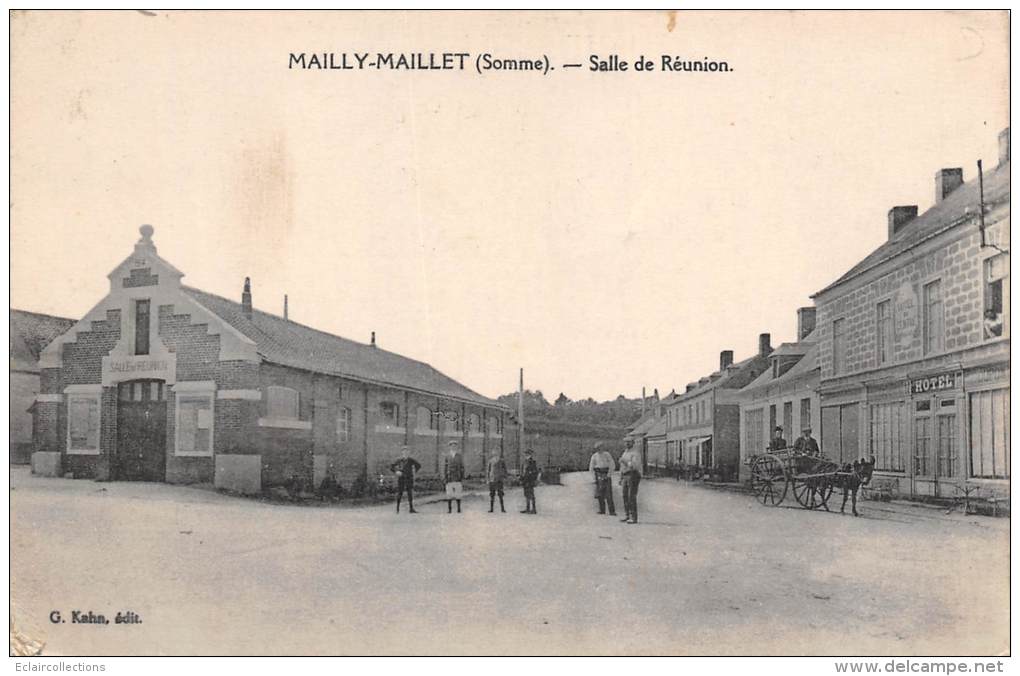 Mailly-Maillet     80        Salle De Réunion - Andere & Zonder Classificatie