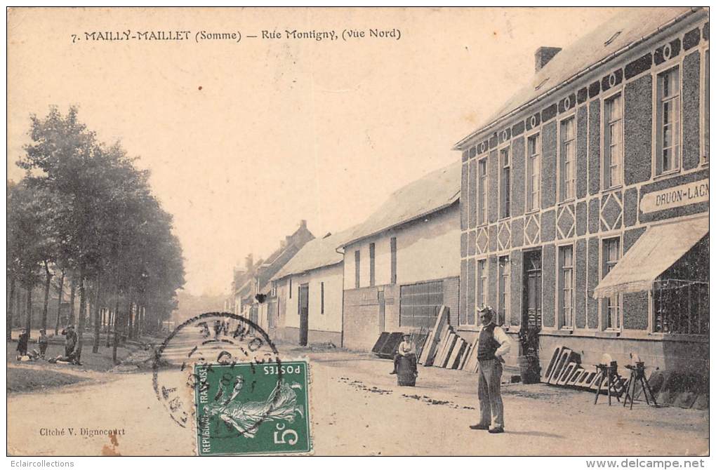 Mailly-Maillet     80        Rue Montigny - Autres & Non Classés