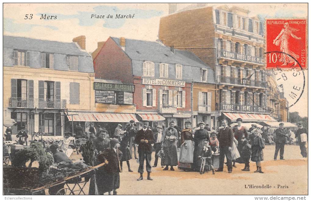 Mers Les Bains     80      Place Du Marché - Mers Les Bains