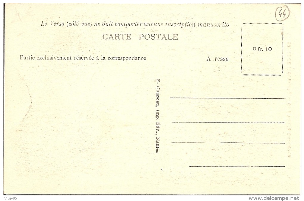 44 - LEGE  - Belle Carte Représentant  Une Vieille Chouanne - Legé