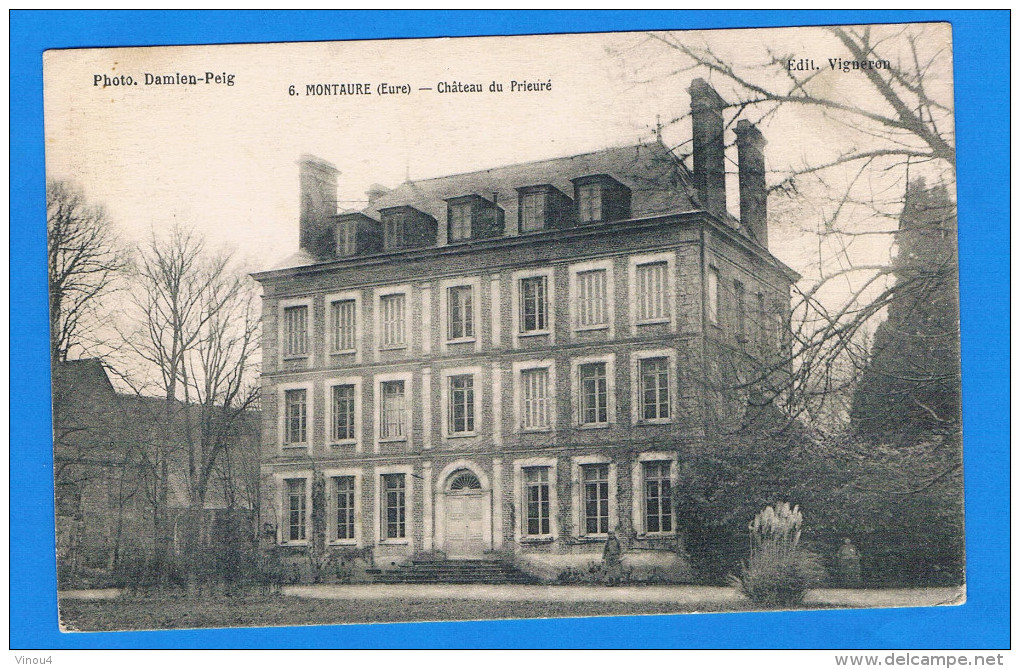 CPA MONTAURE Château Du Prieuré - Canton De Pont-de-l'Arche 27 Eure - Andere & Zonder Classificatie