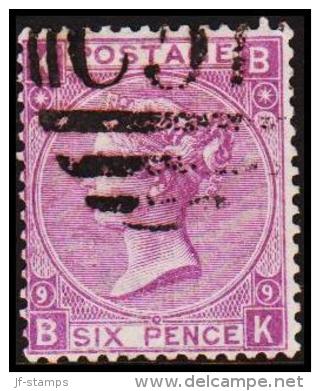 C 51. Victoria SIX PENCE. 9. (Michel: 30) - JF128341 - Deens West-Indië