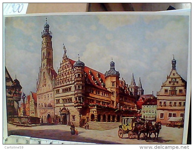 GERMANY ILLUSTRATA MOSSLER ROTHENBURG  CARROZZA N1965 EU17745 - Rottenburg