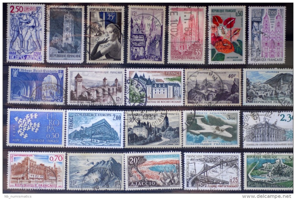 France- Lot Stamps (ST115) - Sammlungen