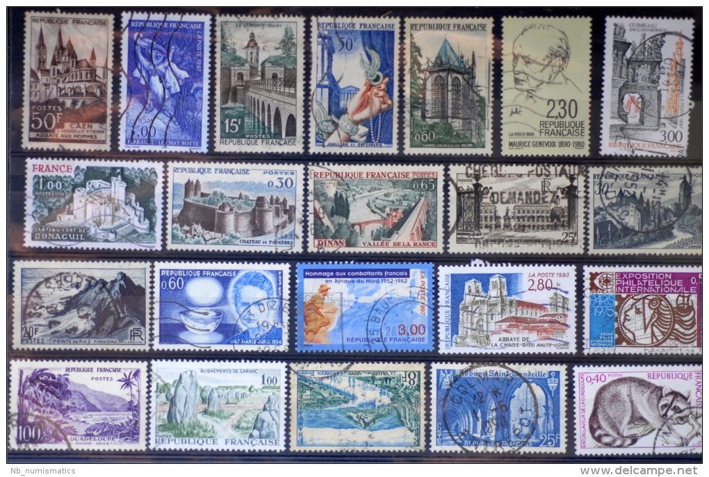 France- Lot Stamps (ST116) - Sammlungen