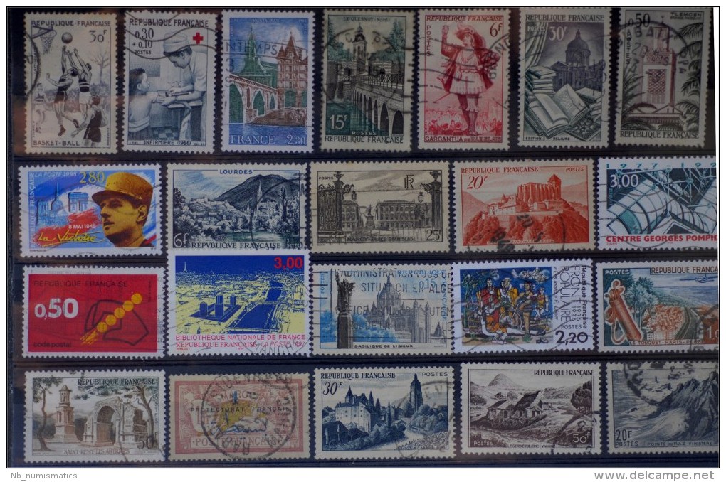 France- Lot Stamps (ST119) - Sammlungen
