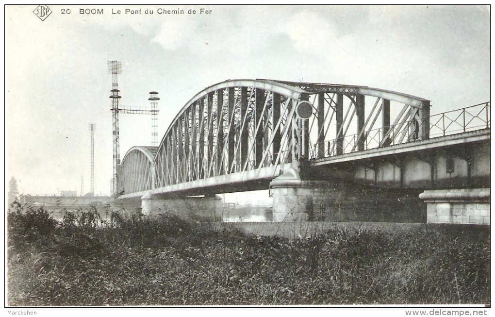 BOOM (2850) - Industriele Archeologie : Le Pont Du Chemin De Fer / De Brug Van De Ijzeren Weg. - Boom