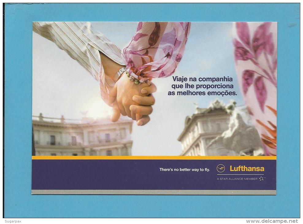 LUFTHANSA - ADVERTISING - Promoção De Primavera 2004 - 2 Scans - Publicidad