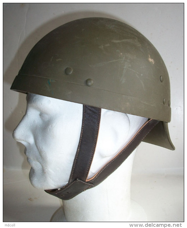 FRANCE - Casque  CHAR Mod 1958 Guerre D’Algérie - Casques & Coiffures