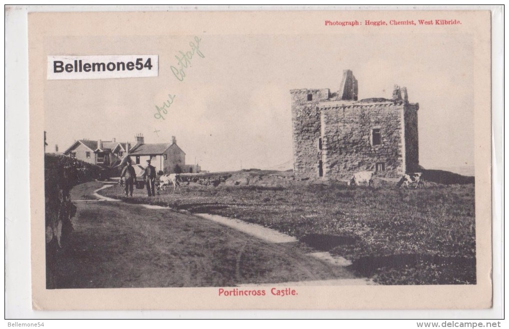 Cpa Royame-uni  Portincross Castle (non Circulé  Voir Scan) - Ayrshire