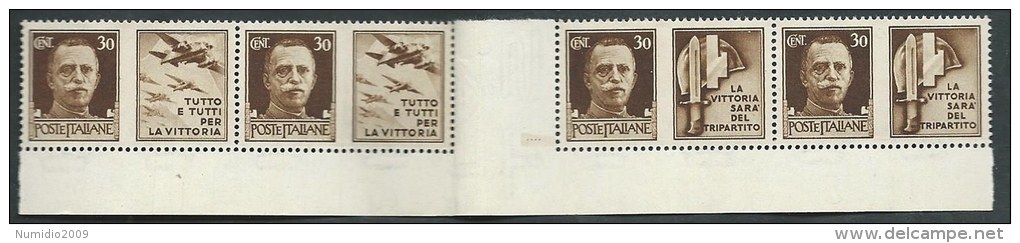 1942 REGNO PROPAGANDA DI GUERRA 30 CENT PONTE MNH ** - VA16-2 - Oorlogspropaganda