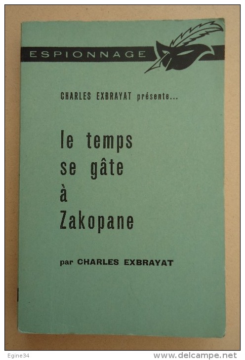 Le Masque - Charles Exbrayat Présente ..- Charles Exbrayat -  Le Temps Se Gâte à Zakopane - No 11- - Le Masque