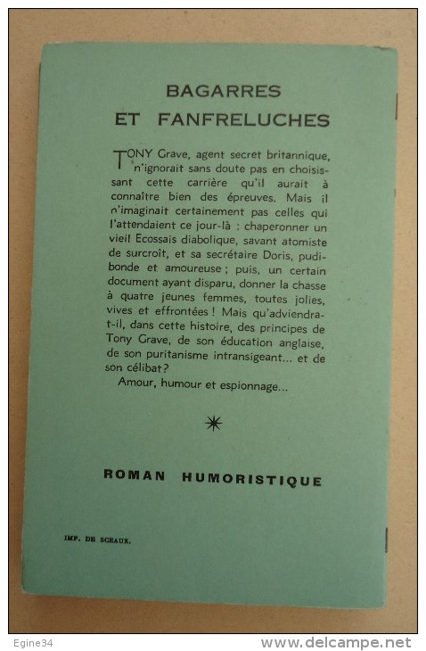 Le Masque - Charles Exbrayat Présente ..- Pierre Jardin  - Bagarres Et Franfreluches  - No 14 - - Le Masque