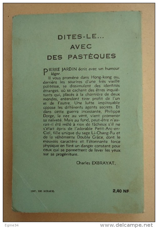 Le Masque - Charles Exbrayat Présente ..-  Pierre Jardin - Dites-le Avec Des Pastèques  - - Le Masque