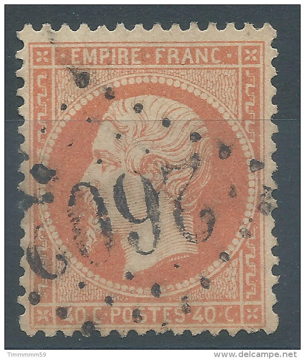 Lot N°29179   N°23, Oblit  GC 2602 NANTES (42) - 1862 Napoleon III