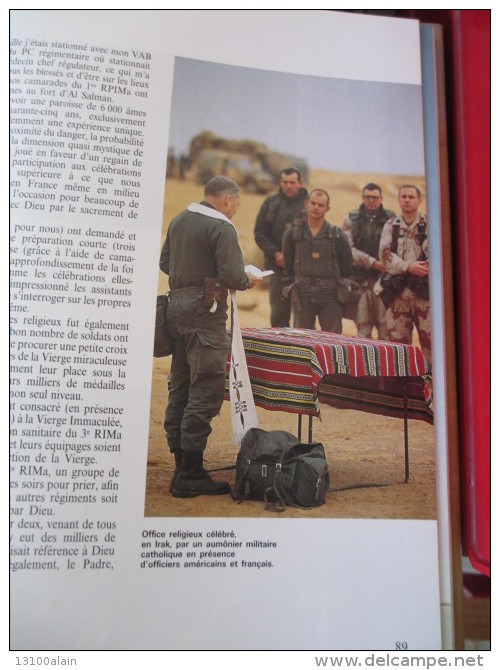 Livre 1991 militaria 30 x 23,5 cm 216 pages 1235 g GUERRE ECLAIR DANS LE GOLFE (persique) éditions ADDIM SIRPA
