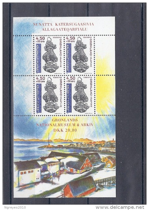 140020582  GROENLANDIA  YVERT   HB  Nº  16  **/MNH - Blocks & Sheetlets