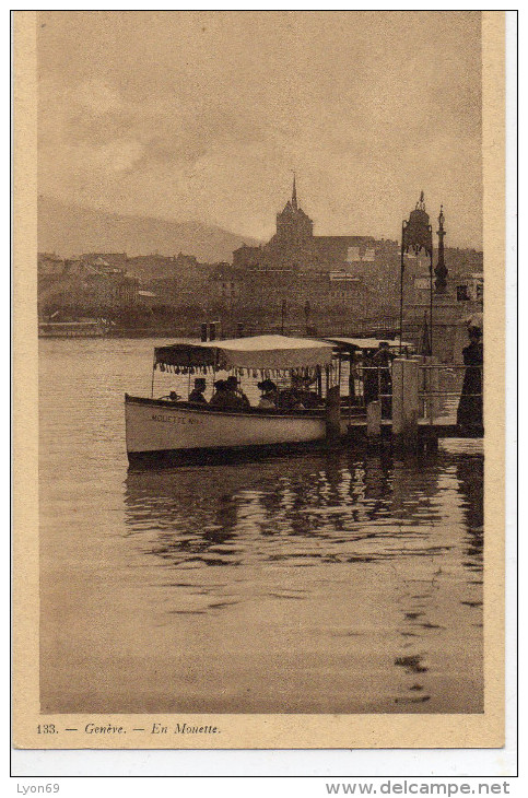 GENEVE 133 EN MOUETTE - Genève