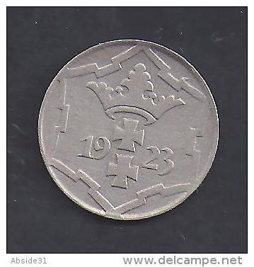 POLOGNE - DANZIG - 10 Pf  1923 - Pologne