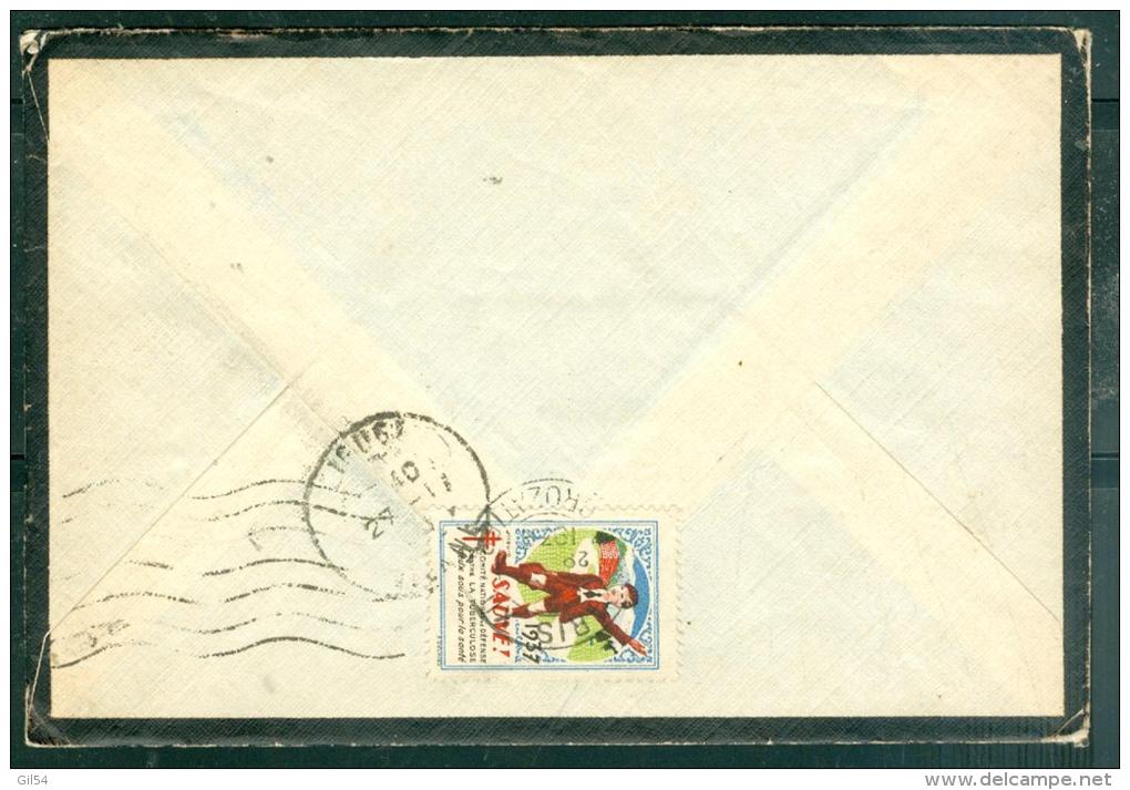 Timbre Antituberculeux De 1937 Au Dos Lac Affranchie Par Yvert N° 365 EN 1938  Am10111 - Antituberculeux