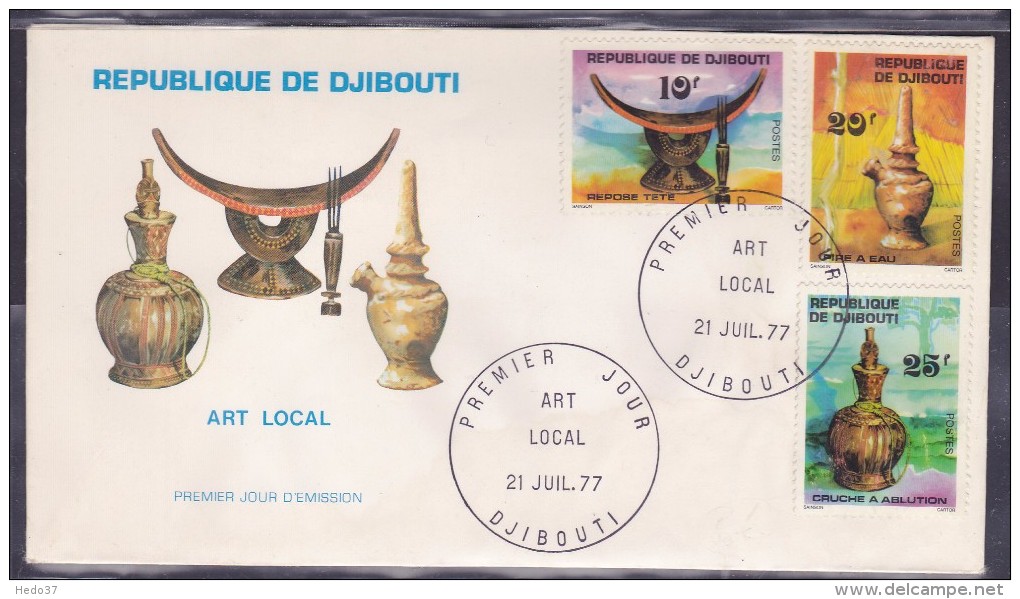 Djibouti - Lettre - Djibouti (1977-...)