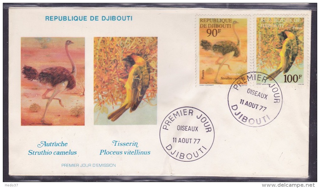 Djibouti - Lettre - Djibouti (1977-...)