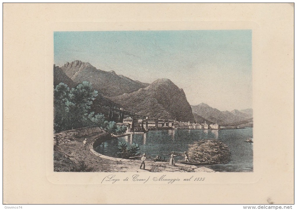 COMO -  MENAGGIO NEL 1835 - Como