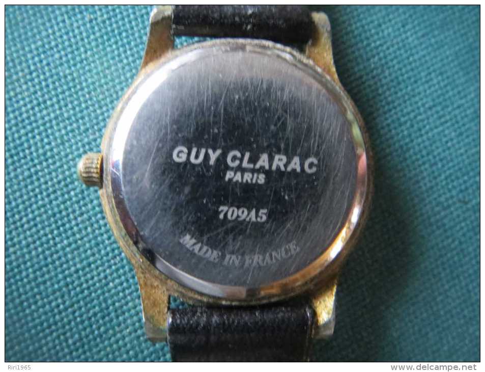 Montre Bracelet Guy Clarac - Montres Modernes