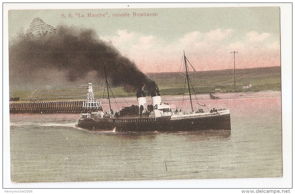 Bateau S S " La Manche " , Outside Newhaven 1906 - Other & Unclassified