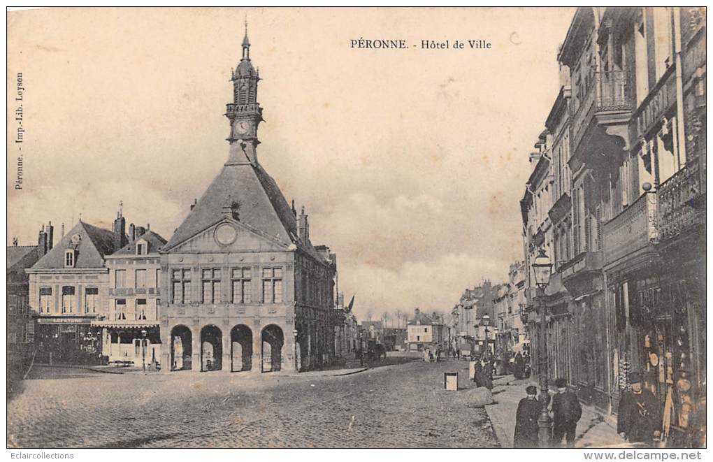 Péronne    80    Hôtel De Ville - Peronne