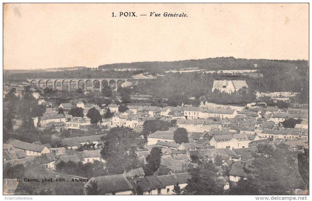 Poix     80      Vue Générale - Poix-de-Picardie