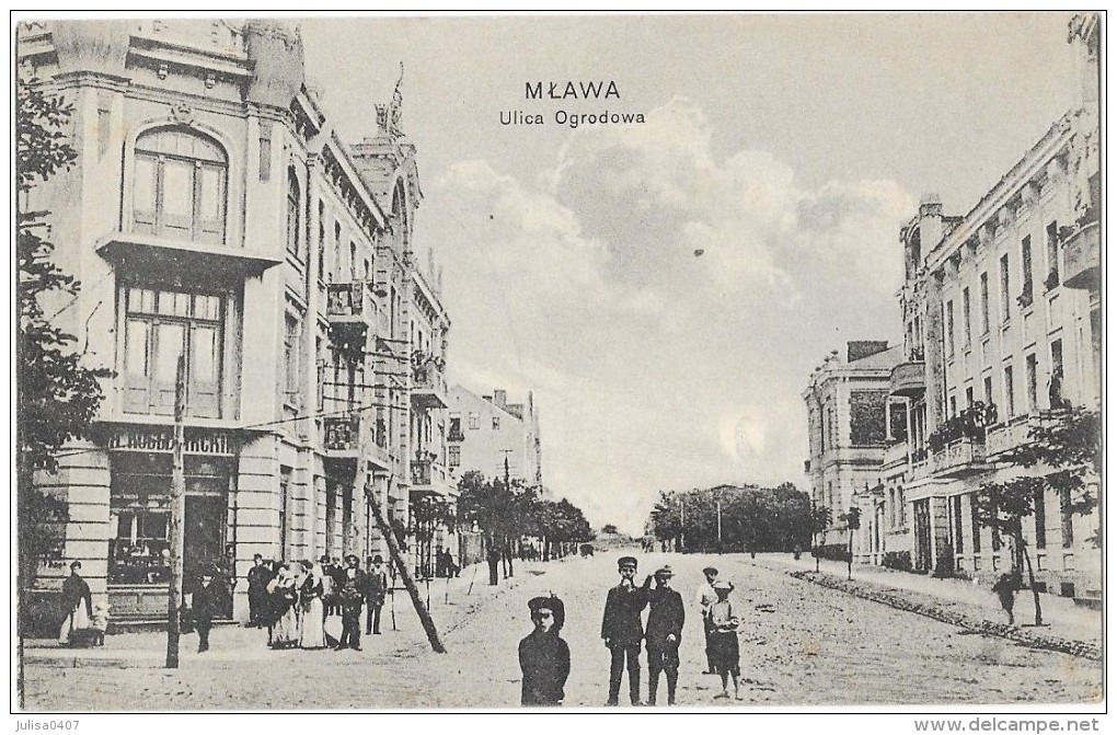 MLAWA (Pologne) Rue Animation - Polen