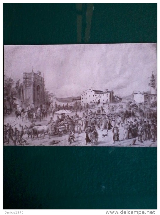 Vecchie Stampe -  Vicenza - Medaglia D´oro.-Esodo Dei Crociati, 11 Giugno 1848 - Album Degli Adam.cm.13,5x20. - Materiale E Accessori