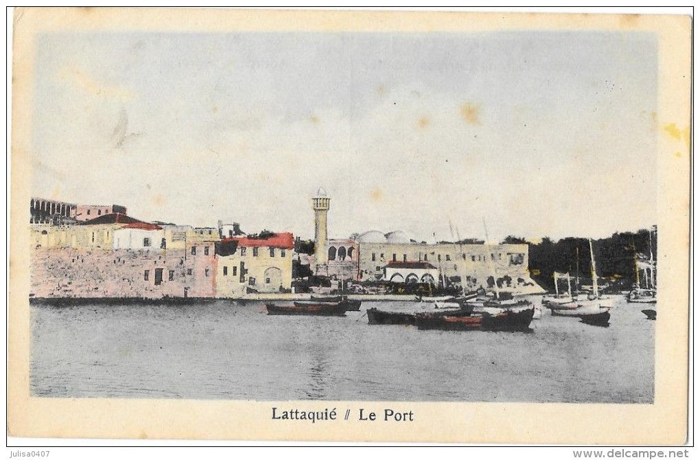 LATTAQUIE ( Syrie) Vue Du Port - Syrië