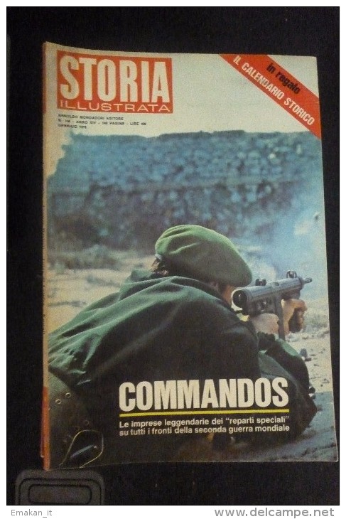 STORIA ILLUSTRATA N 146 - 1970 - KUWAIT - COMMANDOS - CESARE BATTISTI - GALLAND  -  OTTIMO - Erstauflagen