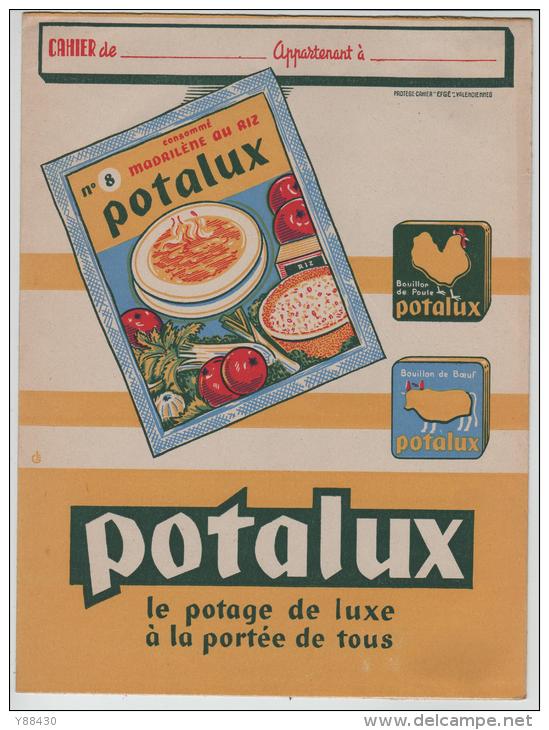 POTALUX . Protège-cahiers   Neuf  - Voir Les 4 Scann.. - Protège-cahiers