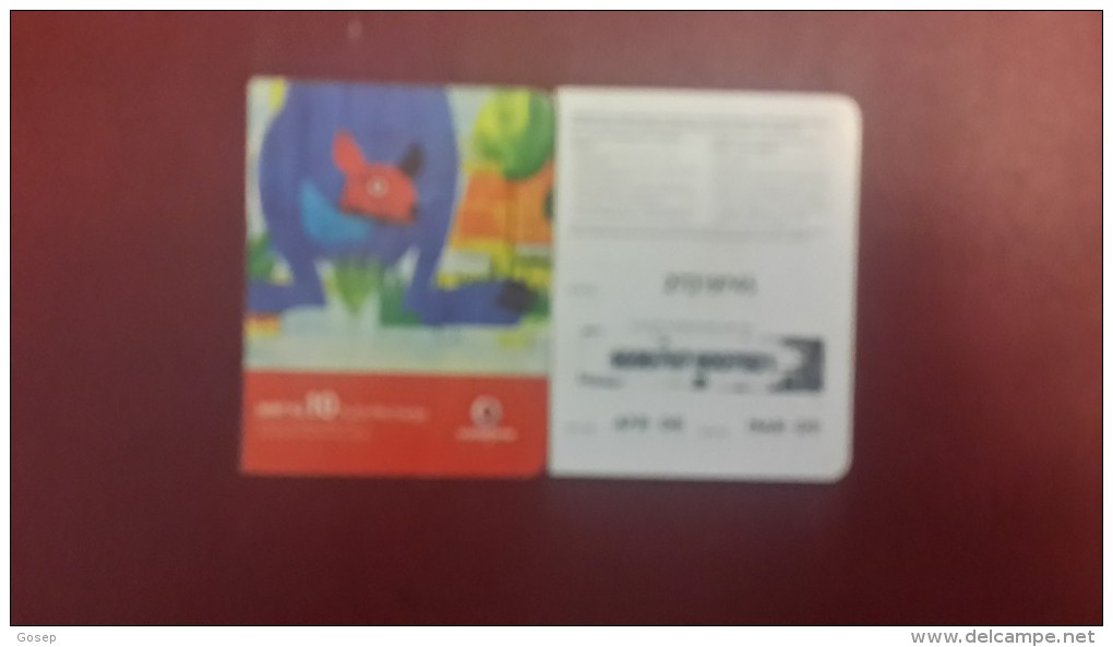 India-vodafone-mrp-(rs.10)-kutti Recharge-used Card+1card Prepiad Free - Indien