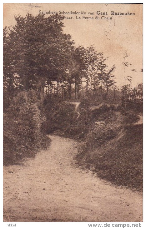 Katholieke Schoolkoloniën Van Gent Rozenaken / Russeignies Naar La Ferme Du Christ - Mont-de-l'Enclus