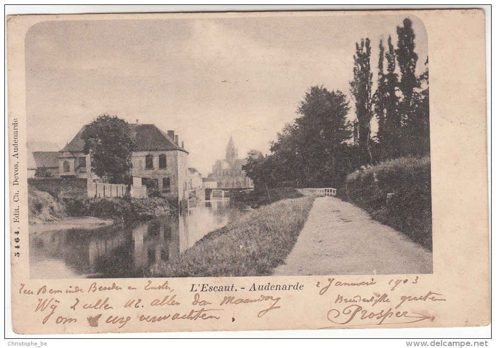Oudenaarde, Audenarde, L'escaut (pk19157) - Oudenaarde