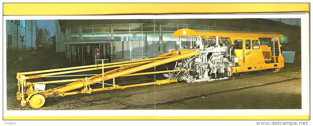 Plant For The Production Of Vehicles For Work On The Tracks And Stripes - Matisa - Eisenbahnverkehr