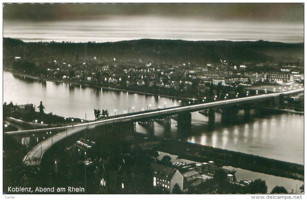 KOBLENZ, Abend Am Rhein - Koblenz