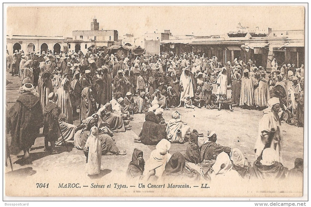 Maroc - Un Concert Marocain - Marocco - Marrocos - Ethnique - Ethnic - Costumes - Moeurs - Folklore - Africa