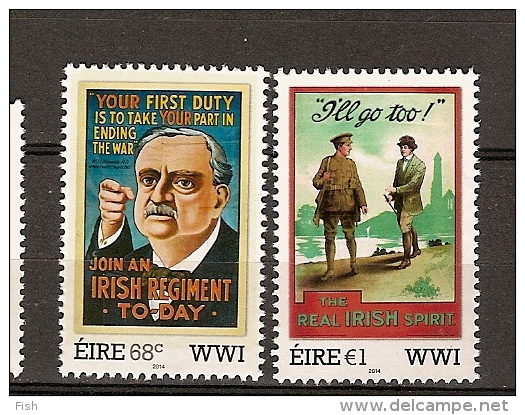 Irlanda ** & 1ª Guerra Mundial 2011 (2102) - Cartas & Documentos