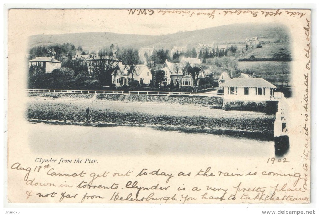 Clynder From The Pier - 1902 - Dunbartonshire