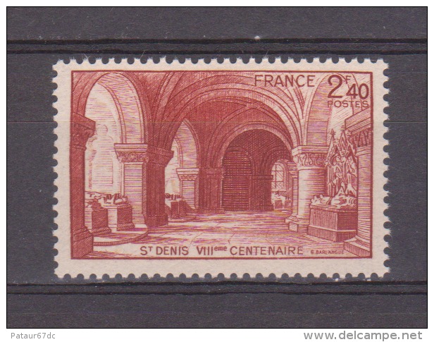 FRANCE / 1944 / Y&T N° 661 ** : Saint Denis - Gomme D´origine Intacte - Neufs